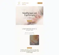 Kleine Seitenvorschau von handtherapie-rostock.de