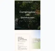 Kleine Seitenvorschau von camping-steinhausen.de