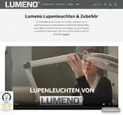 Kleine Seitenvorschau von lumeno.de