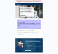 Kleine Seitenvorschau von pearsonvue.com