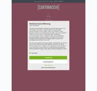 Kleine Seitenvorschau von cantinaccia.de