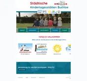 Kleine Seitenvorschau von kitas-buchloe.de