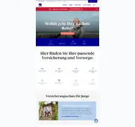Kleine Seitenvorschau von axa-bank.ch