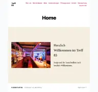 Kleine Seitenvorschau von treff-83.de