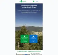 Kleine Seitenvorschau von treffpunkt-ehrenamt-cham.de