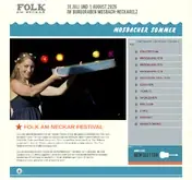Kleine Seitenvorschau von folk-am-neckar.de