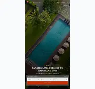 Kleine Seitenvorschau von tanahgajaha.resorthotel.de