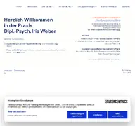 Kleine Seitenvorschau von iris-weber.de