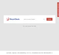 Kleine Seitenvorschau von royaldeals.co.uk