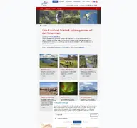 Kleine Seitenvorschau von islandreisen-islandurlaub.de