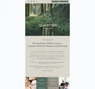 Kleine Seitenvorschau von luchs-quartier.de