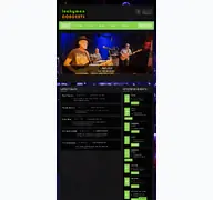 Kleine Seitenvorschau von luckymanconcerts.de
