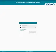 Kleine Seitenvorschau von evrg-noten.xschool.de