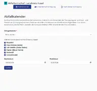 Kleine Seitenvorschau von abfallwirtschaft.landkreis-kusel.de
