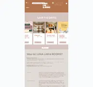 Kleine Seitenvorschau von lunalabandrooms.de