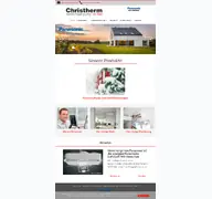 Kleine Seitenvorschau von christherm.de