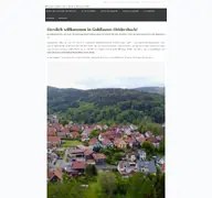 Kleine Seitenvorschau von goldlauter-heidersbach.de