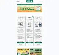 Kleine Seitenvorschau von aboshop.nrz.de