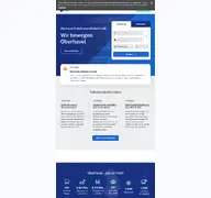 Kleine Seitenvorschau von ovg-online.de