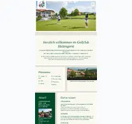 Kleine Seitenvorschau von golf-allgaeu.de