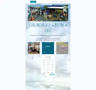 Kleine Seitenvorschau von bistro-lieblingsplatz.de