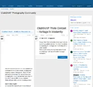 Kleine Seitenvorschau von clubsnap.com