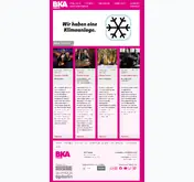 Kleine Seitenvorschau von bka-theater.de