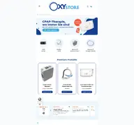 Kleine Seitenvorschau von oxystore.de