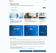Kleine Seitenvorschau von gepris.dfg.de