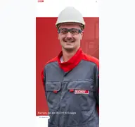 Kleine Seitenvorschau von buchen-karriere.de