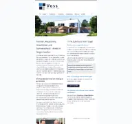 Kleine Seitenvorschau von voss-bauelemente.de
