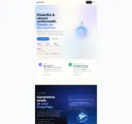 Kleine Seitenvorschau von bluemailapp.com