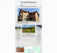 Kleine Seitenvorschau von gasthof-rhoenlust.de