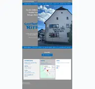 Kleine Seitenvorschau von gasthof-ritter-weilstetten.de
