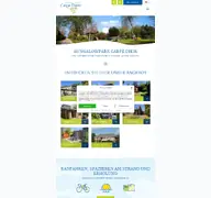 Kleine Seitenvorschau von bungalowparkcarpediem.de