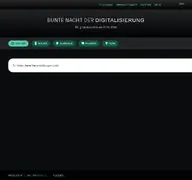 Kleine Seitenvorschau von bunte-nacht-der-digitalisierung.de