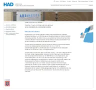 Kleine Seitenvorschau von had.de