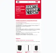 Kleine Seitenvorschau von danyssoundlight.at