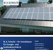 Kleine Seitenvorschau von wa-schulte.de