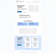 Kleine Seitenvorschau von myuniqa.at