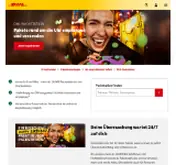 Kleine Seitenvorschau von packstation.de