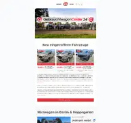 Kleine Seitenvorschau von gebrauchtwagencenter24.de