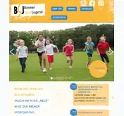 Kleine Seitenvorschau von bremer-sportjugend.de