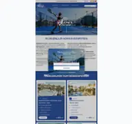 Kleine Seitenvorschau von padelreise24.de
