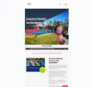 Kleine Seitenvorschau von padeltennis-nuernberg.de