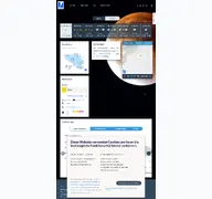 Kleine Seitenvorschau von meteo.be