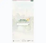 Kleine Seitenvorschau von brief-nach-berlin.de