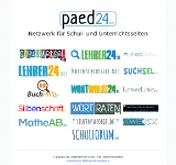 Kleine Seitenvorschau von paed24.de