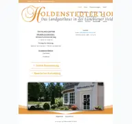 Kleine Seitenvorschau von holdenstedterhof.de