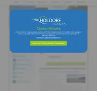Kleine Seitenvorschau von holdorf.de